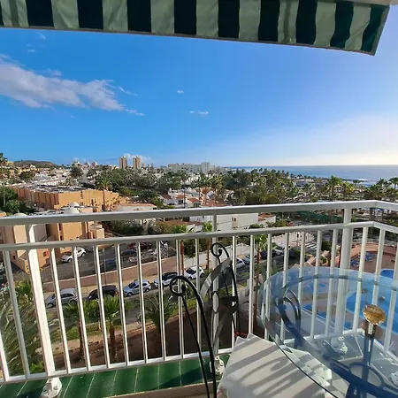 Great Ocean View, Beach At 3 Min, One Bedroom Apartment Playa de las Américas Buitenkant foto