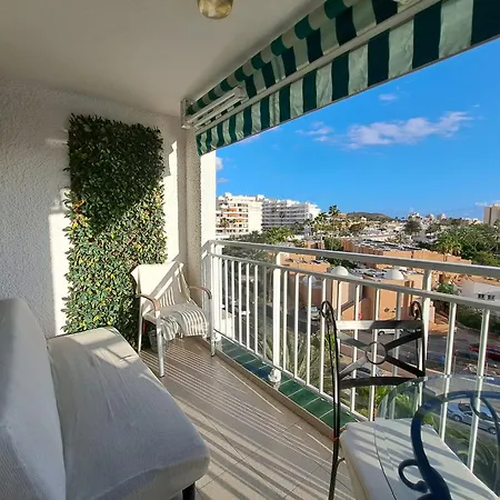 Great Ocean View, Beach At 3 Min, One Bedroom Apartment Playa de las Américas Buitenkant foto
