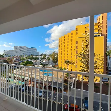 Great Ocean View, Beach At 3 Min, One Bedroom Apartment Playa de las Américas Buitenkant foto